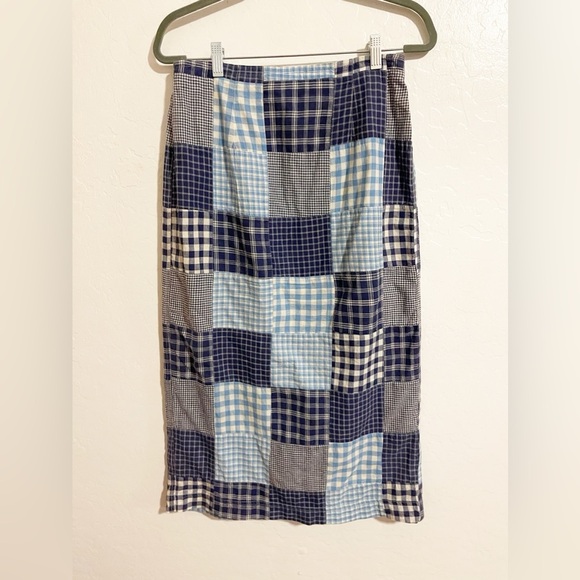 liz wear Vintage Patch Maxi Wrap Skirt Size 12 - Picture 2 of 4